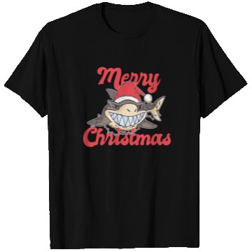 Discover Cute Shark Cheeky In The Ocean For Christmas X-mas T Shirts