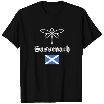 Discover Sassenach Outlander Celtic Gaelic Dragonfly T Shirts