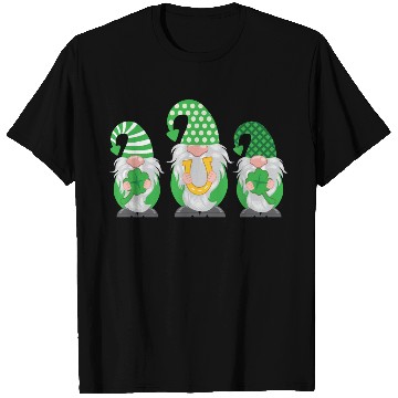 Discover St Patrick's Day Gnome Lucky Clover Shamrock Gift T Shirts