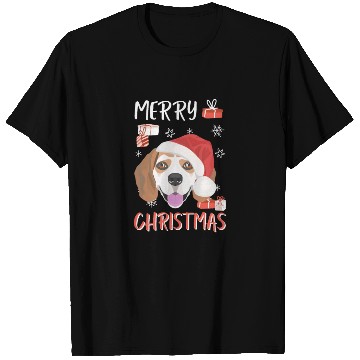 Discover Beagle Merry Christmas T Shirts