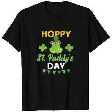 Discover Funny St. Paddy Hoppy St. Paddys Day Frog T Shirts
