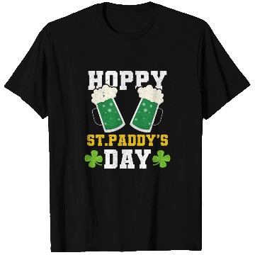 Discover Funny St. Paddy Shenanigans Hoppy St. Paddy's Day T Shirts