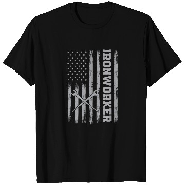 Discover American Ironworker T Shirts