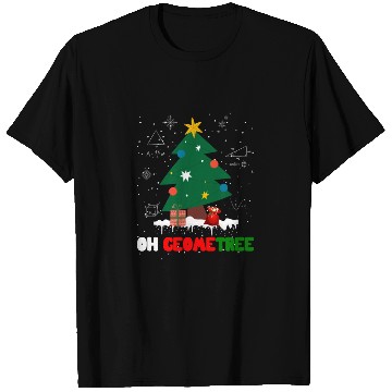 Discover Oh Geometree Funny Christmas Geometry Math Teacher T Shirts