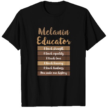 Discover Dope Melanin Teacher Black Teachers Dope Black T Shirts