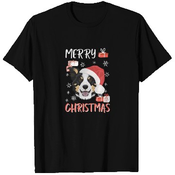 Discover Border Collie Merry Christmas T Shirts