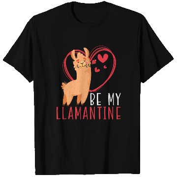 Discover Valentines Day Hearts Day Cupid Love Llama Lover T Shirts