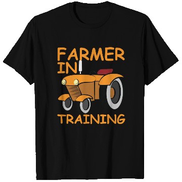 Discover Funny Tractor Boy Farmer In Training T Shirts