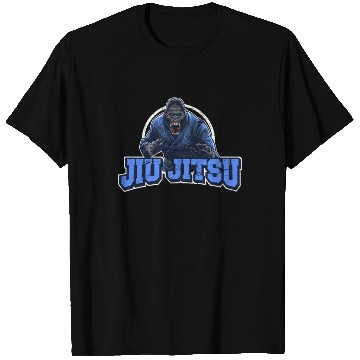 Discover Brazilian Jiu Jitsu Gorilla BJJ Brazilian Jiu-Jits T Shirts
