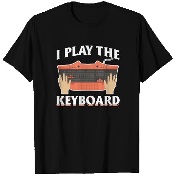 Discover Keyboard Gamer Humorous Computer Science T Shirts