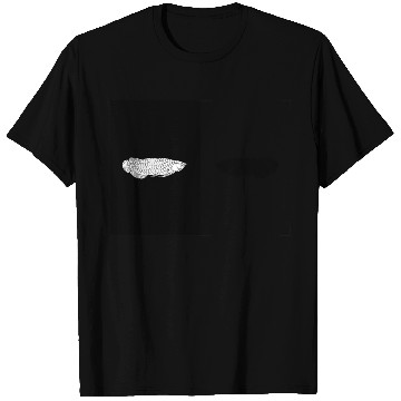 Discover Asian arowana fish illustration for kids T Shirts