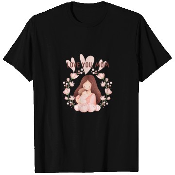 Discover love mom T Shirts design