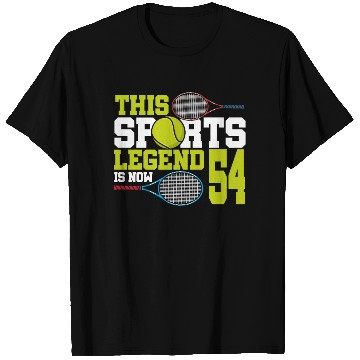 Discover This Sports Legend Is Now 54, Tennis 54th Birthday T Shirts