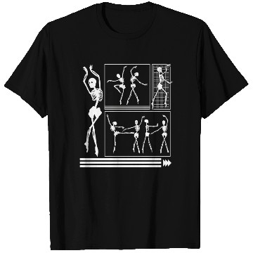 Discover Halloween T Shirts, Skeleton Dancing Ballerinas
