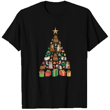 Discover Guinea Pig Christmas Tree T Shirts