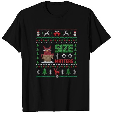 Discover Santa Claus in the Chimney Ugly Christmas T Shirts