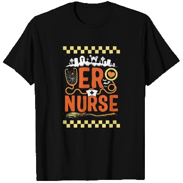 Discover Halloween T Shirts, ER Nurse Spooky Health Care