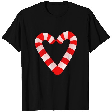 Discover Candy Cane Hearts T Shirts Christmas Xmas Holidays
