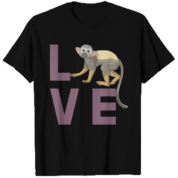 Discover Squirrel monkey love T Shirts