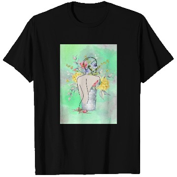 Discover Being Me Flower T-srhit T Shirts