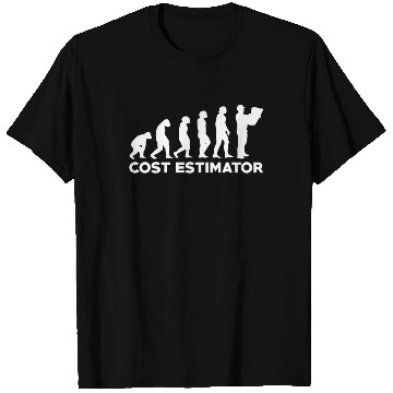 Discover Funny Cost Estimator Evolution T Shirts