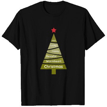 Discover Minimalist Lime Green Christmas Pine T Shirts