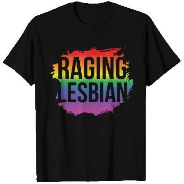 Discover LGBT Gay Pride Lesbian Raging Lesbian T Shirts