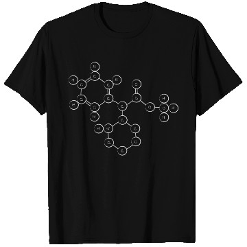 Discover Methylphenidate molecule structural Formula ADHD T Shirts