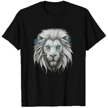 Discover Lion, White Lion T Shirts