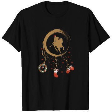 Discover Winter dreamcatcher Christmas Polo player T Shirts