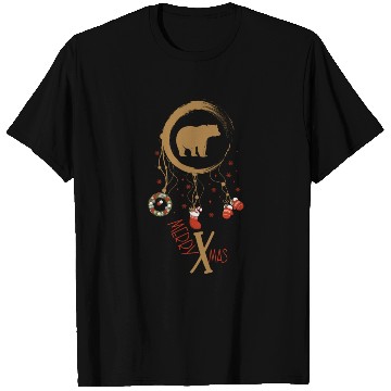 Discover Winter dreamcatcher Christmas Bear T Shirts