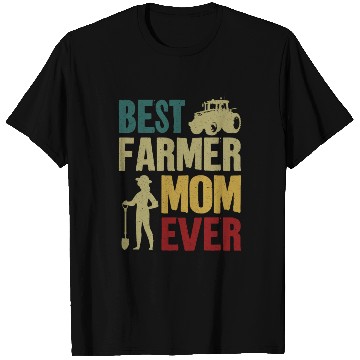 Discover Farming Farmer Mom Mother Vintage T Shirts
