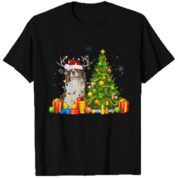 Discover Cavalier King Charles Spaniel Christmas Dog Lover T Shirts