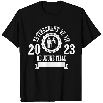 Discover Funny Wedding bride bachelorette party 2023 T Shirts