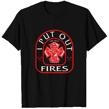 Discover Halloween T Shirts, I Put Out Fires Firefighter Gift