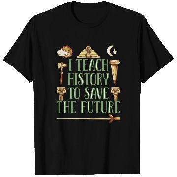 Discover I Teach History Teacher T Shirts
