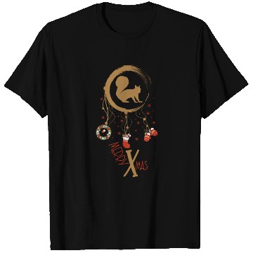 Discover Winter dreamcatcher Christmas Squirrel T Shirts