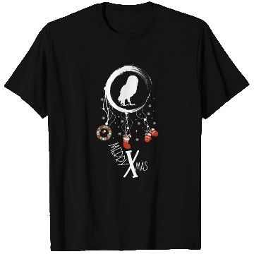 Discover Winter dreamcatcher Christmas Owl T Shirts