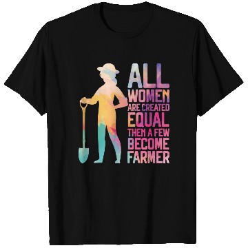 Discover Farming Farmer Girl Female T Shirts