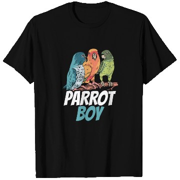 Discover Parrot Boy Pet Parrots Animal Cute T Shirts