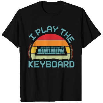 Discover Keyboard Gamer Computer Science Gaming T Shirts