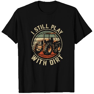 Discover Farming Farmer Vintage Tractor T Shirts