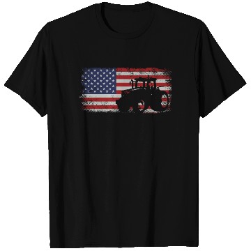 Discover Farming Farmer American Flag Us T Shirts