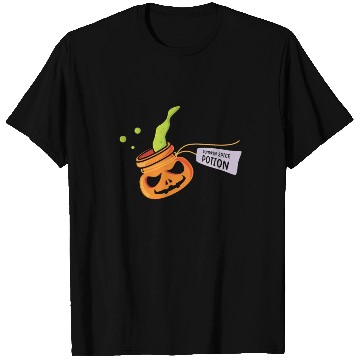 Discover Pumpkin Spice Potion Coffee Enthusiast Halloween T Shirts
