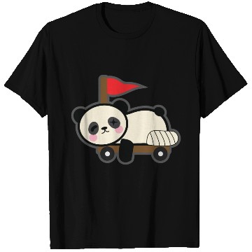 Discover Disabled Panda Kawaii T Shirts