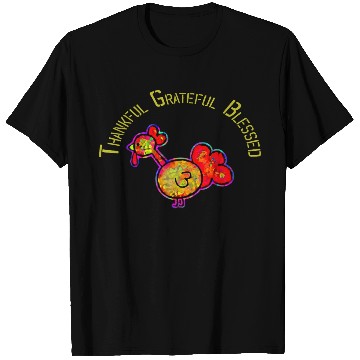 Discover Thankful grateful blessed leopard T Shirts