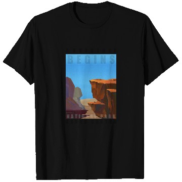 Discover Adventure Grand Canyon cool design T Shirts