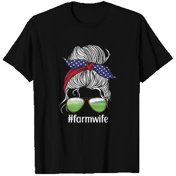 Discover Farming Farmer Girl Wife Sun T Shirts