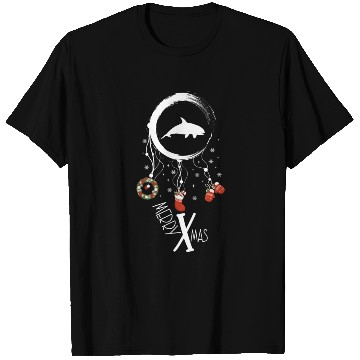 Discover Winter dreamcatcher Christmas Orca T Shirts