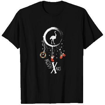 Discover Winter dreamcatcher Christmas Flamingo T Shirts